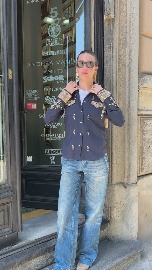 Camicia Texana Vintage Ralph Lauren Donna